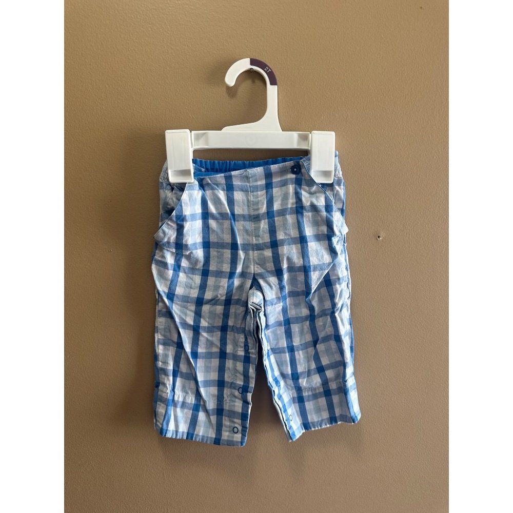 Baby Gap Stage 2 Plaid Pants 3-6 Months